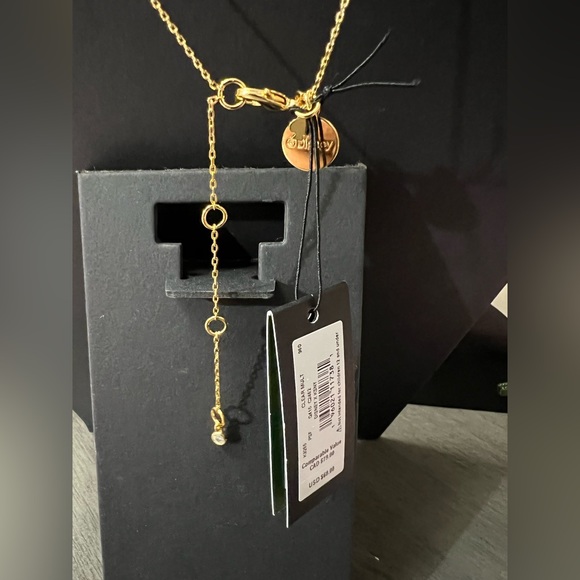 Kate Spate Disney Minnie Mouse Adjustable Necklace w/ White Mini Pendant NWT - Picture 3 of 4